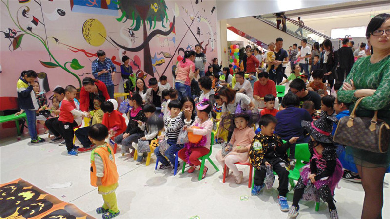 BBunion国际早教泉州中骏中心活动花絮：快乐魔法精灵之万圣节狂欢派对